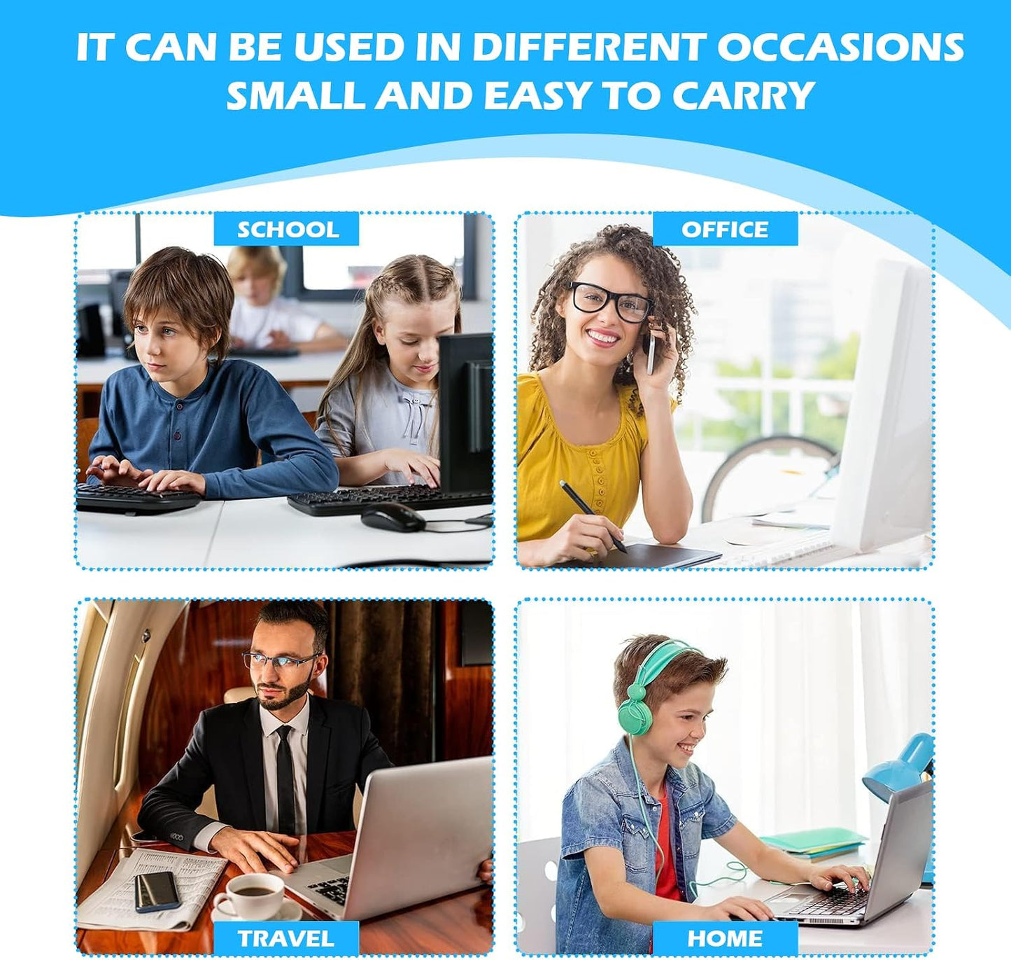 SUNYIWJIE 12 Pack (12) Wired Mouse Bulk Computer Mouse Wired with Ergonomic Design Computer Mice Plug and Play USB