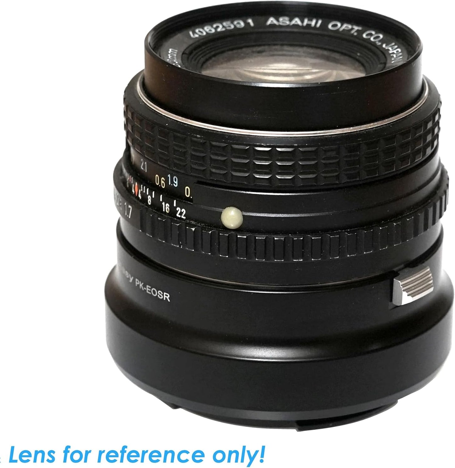 Fotasy R5 R6 Copper PK Lens to Canon EOS RF Mount Adapter, Pentax K EOS R Adapter, Compatible with Pentax K Mount Lense