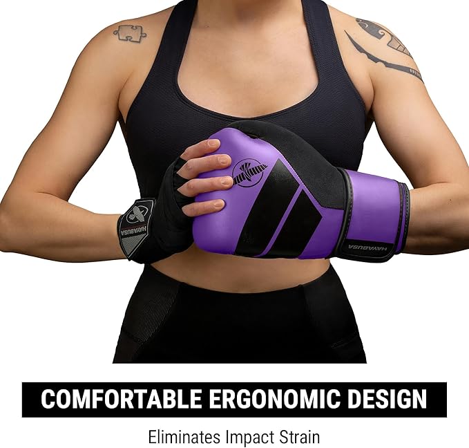 Hayabusa S4 PU Leather Boxing Gloves for Men, Women & Kids, 10oz, 12oz, 14oz, 16oz, Training, Sparring, Kickboxing, Fighting Sports, Taekwondo, MMA, Muay Thai & Arts