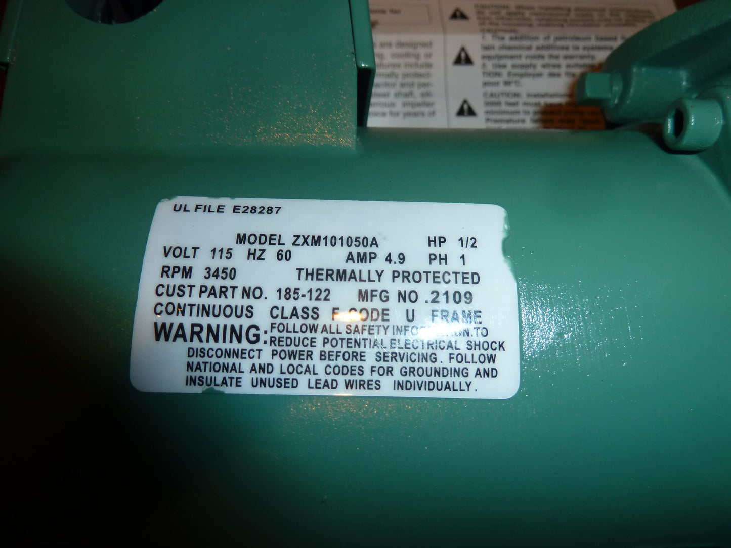 Taco 2400-50/2-3P Circulator Pump - Cast Iron - 1/2 HP
