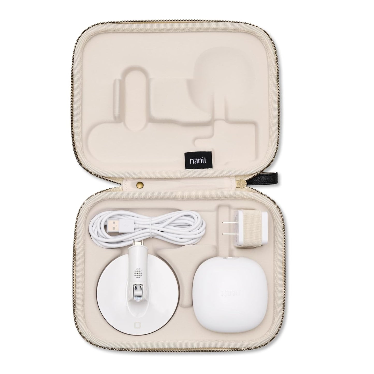 Nanit Travel Case - Protective Hard Shell Carrying Case for Nanit Pro Baby Monitor and Multi-Stand Travel Accessory