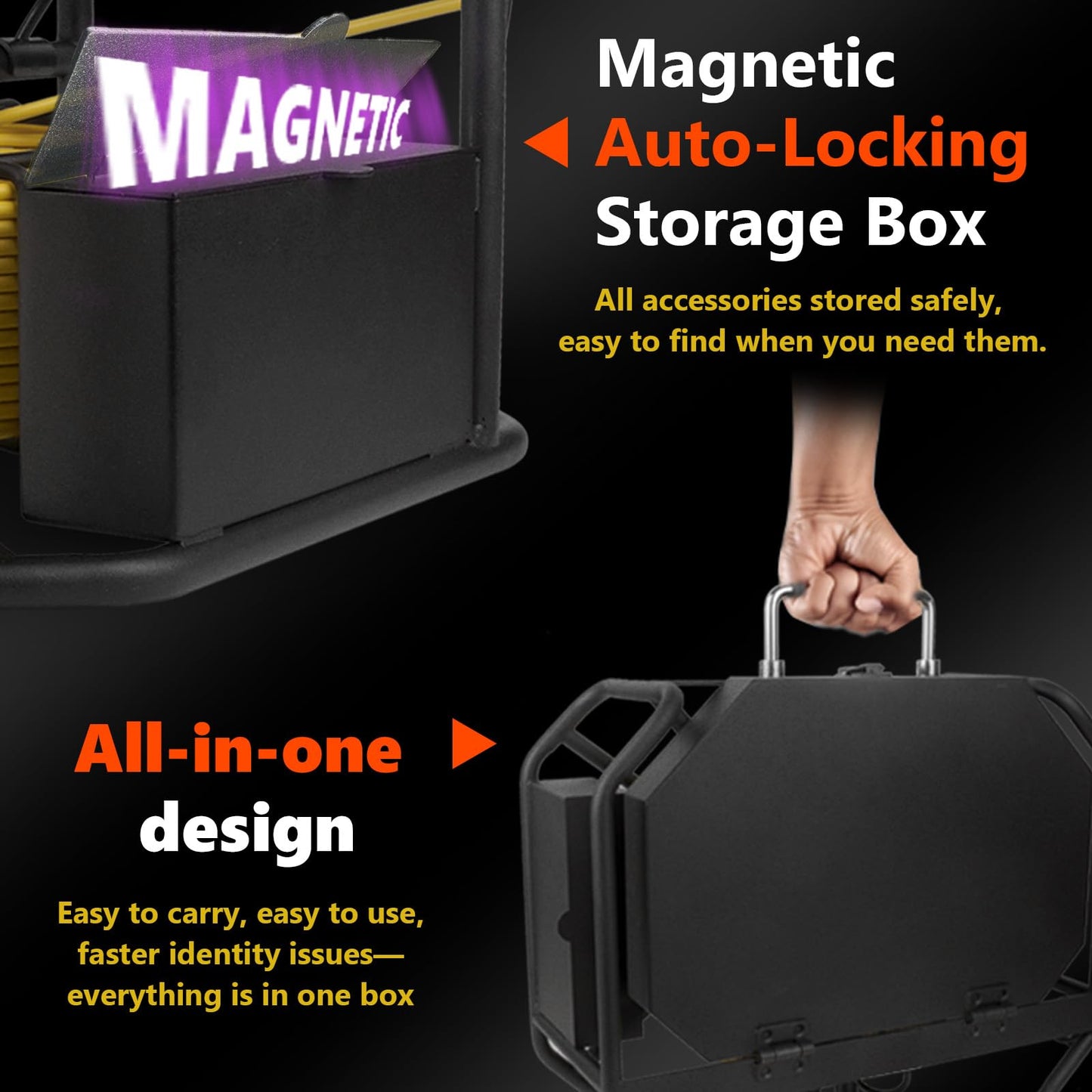 𝟐𝟎𝟐𝟔 𝐧𝐞𝐰 9” Sewer Camera, HD 1080P w/DVR-32GB, [All-in-One Design with Magnetic Box] Drain Pipe Inspection Camera, [One Big Screw Unlock] Sewer Pipe Cam, 4500mAh, Cable Markers, 100ft/30m