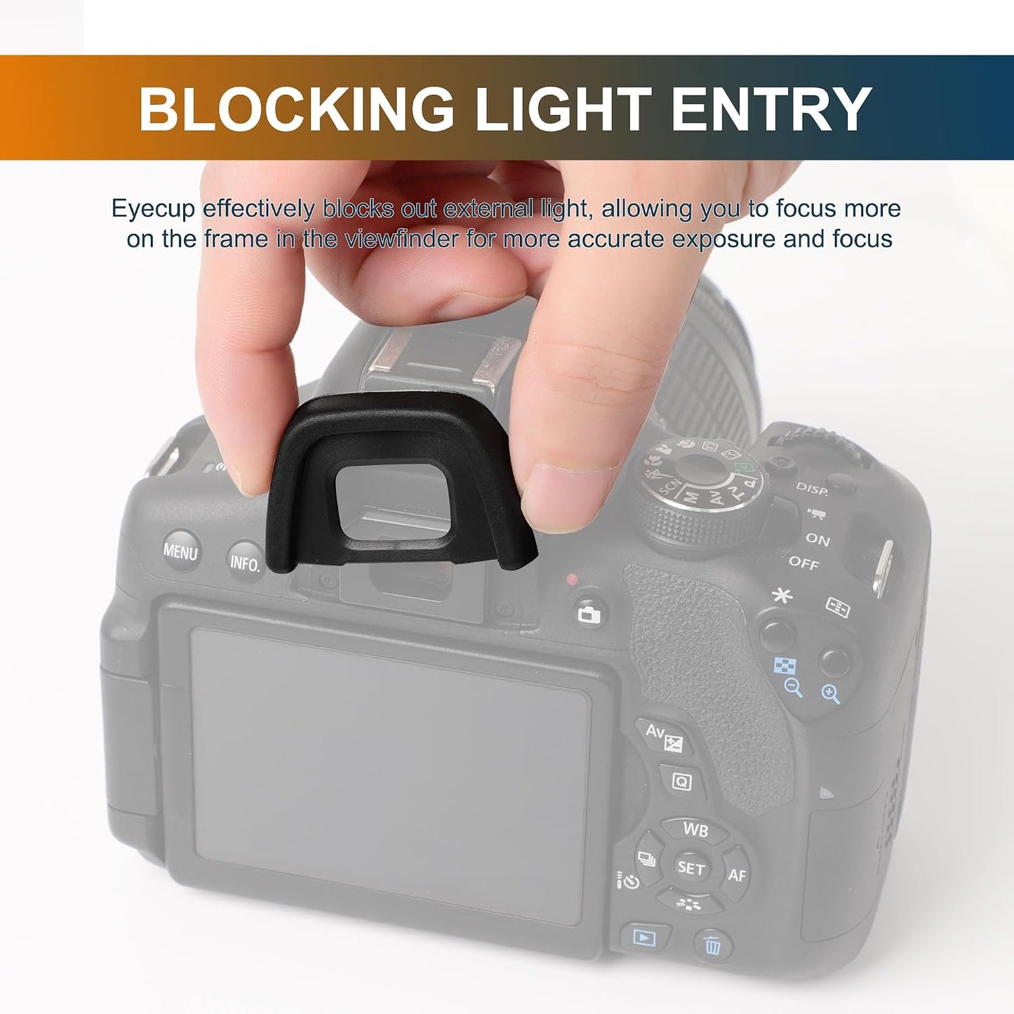5 DK-23 D300S D300 D500 D7100 uxcell Camera Eyecup Eyepiece, Pcs Cameras Rubber Eye Cup Viewfinder Protector for Nikon