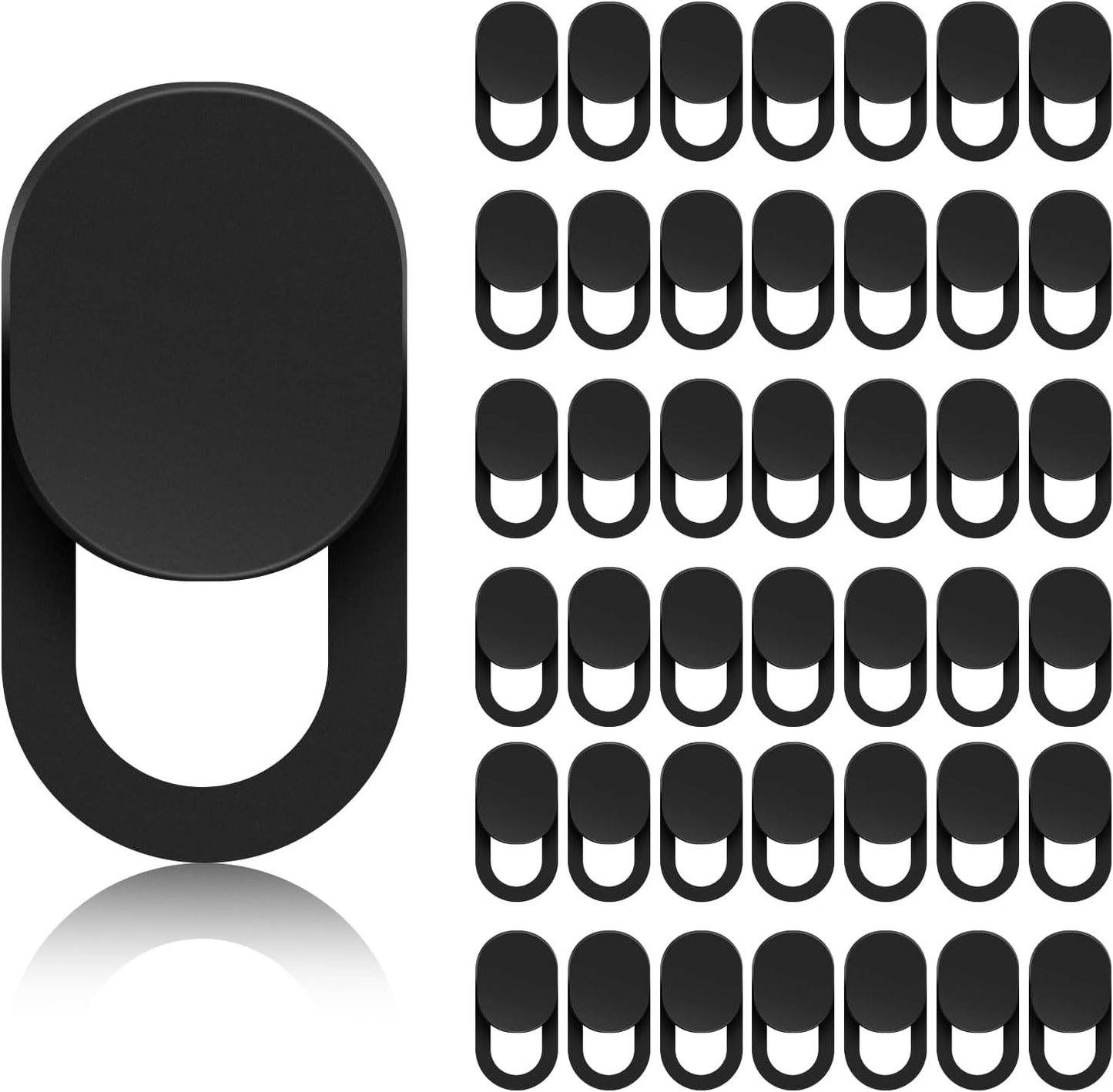 LIQWEI 50Pcs Phone Camera Cover, Webcam Cover, Camera Privacy Covering Slide Phone Covering Computer Covers Slide