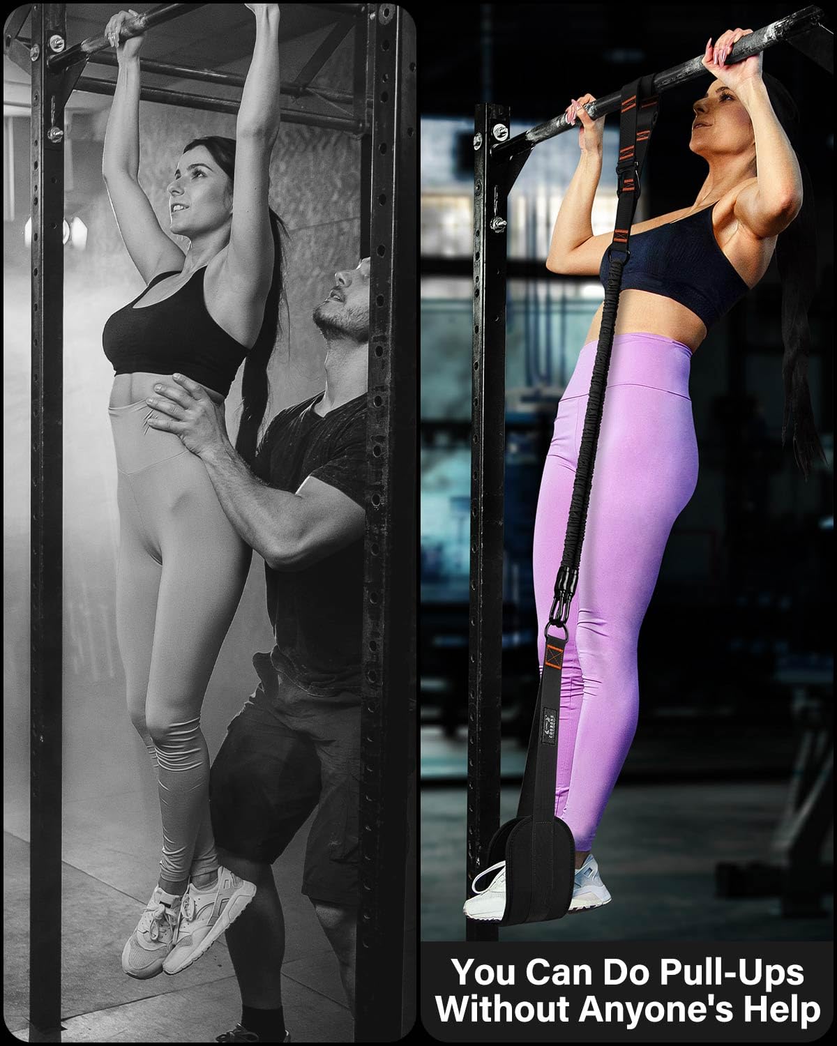 Resistance Bands, Exercise Bands, Resistance Bands for Working Out, Pull Up Assistance Bands, Work Out Bands with Handles for Men and Women Fitness, Strength Training Equipment