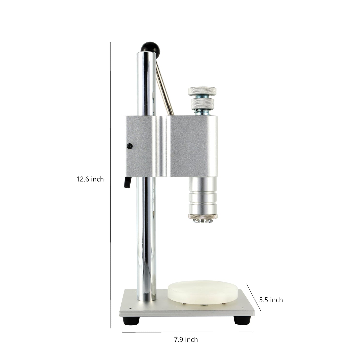 Yoolenatu Manual desktop perfume bottle crimping and capping tool machine, perfume bottle crimper,perfume bottle sealing machine (20mm)