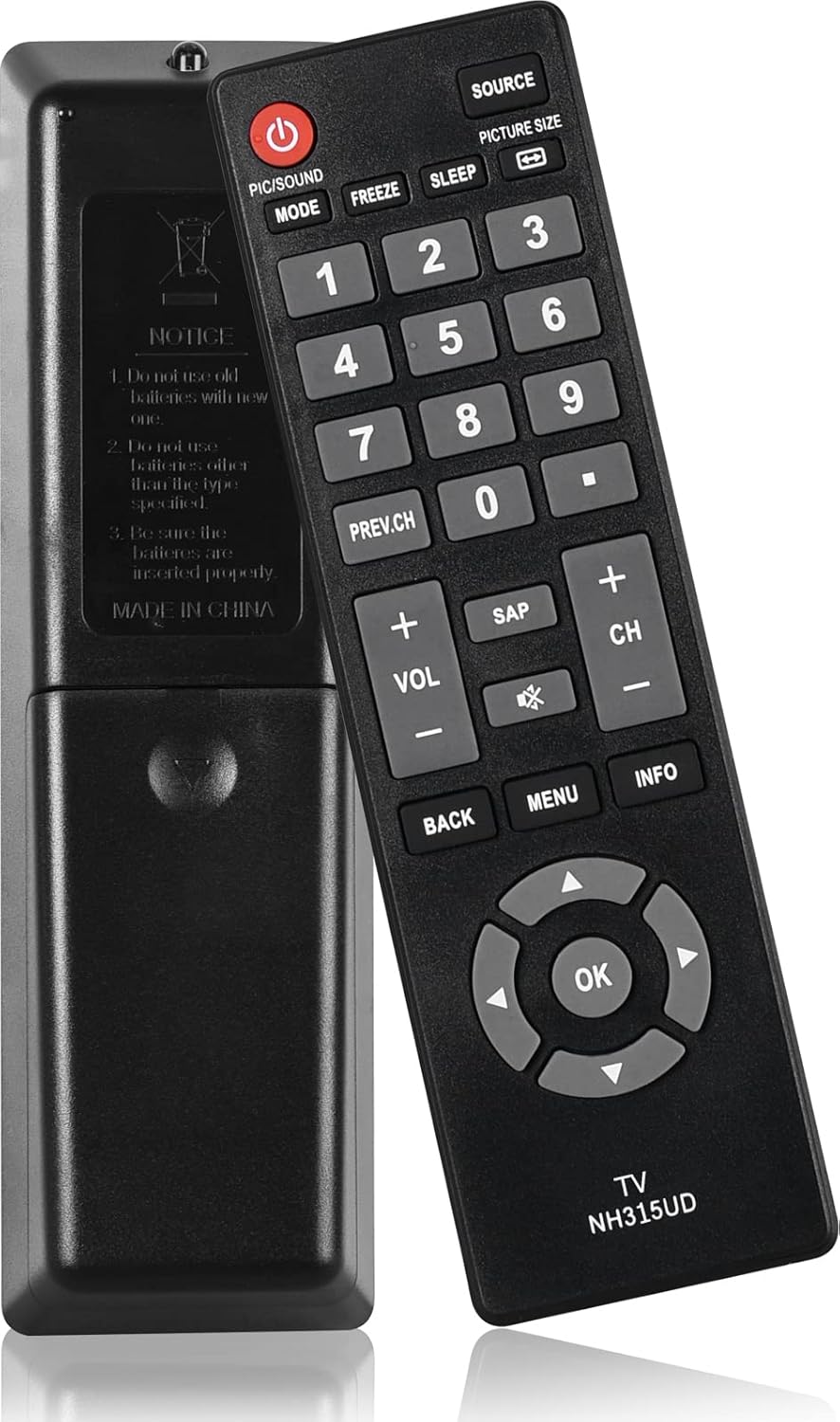 EJotoa NH315UP Universal Replacement Remote Control for Sanyo TV