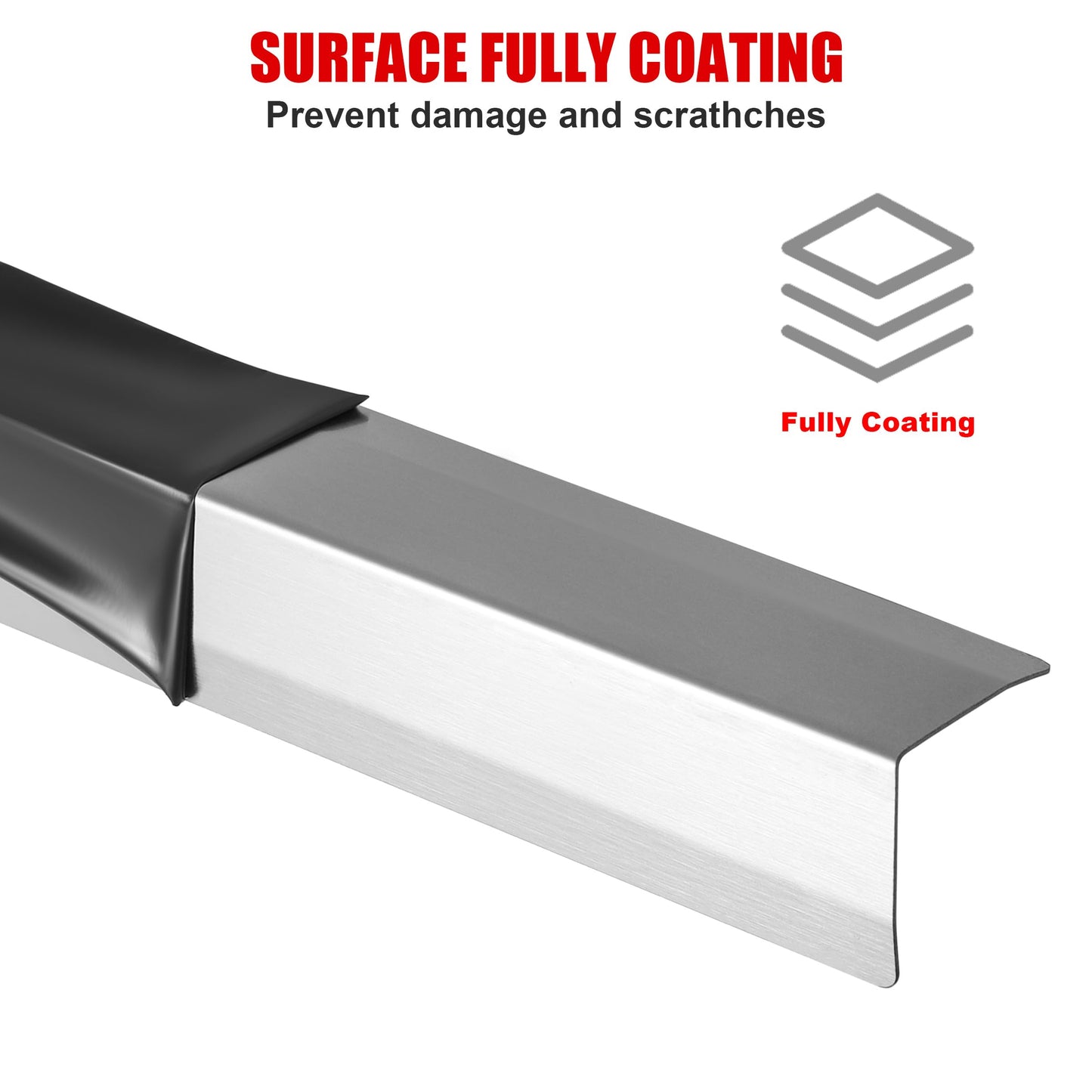 Besino Wall Corner Guards, 1” x 1” x 48”, Metal Wall Corner Protector, 20 Pack for Wall Protection and Decoration, 20 Ga/ 1MM Thickness, T304 Stainless Steel Corner Guard with 90-Degree Angle