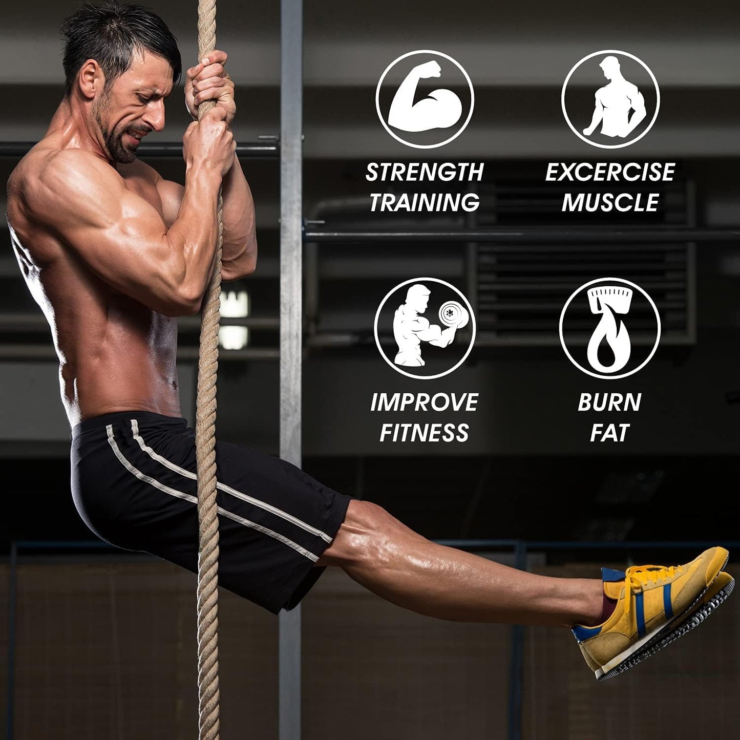 YES4ALL Climbing Rope 10ft