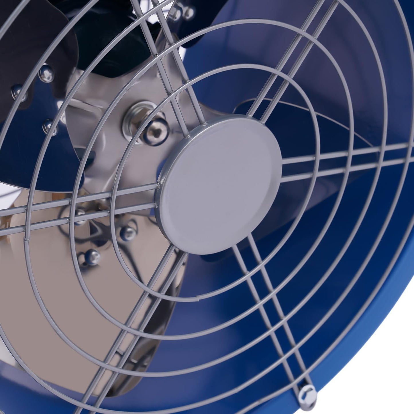 GMSLuu 16" Axial Fan Cylinder Pipe Explosion-proof Spray Booth Paint Fumes Exhaust Fan, Tube Axial Duct Fan with All Copper Motor for Factories Warehouse Kitchen Workshop