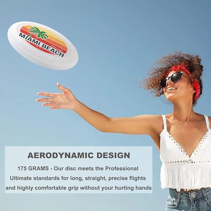 Rainbow Flower Outdoor Flying Disc Abstract Colorful Floral Ultimate Disc 175g for Boys Girls Men Women Birthday Christmas