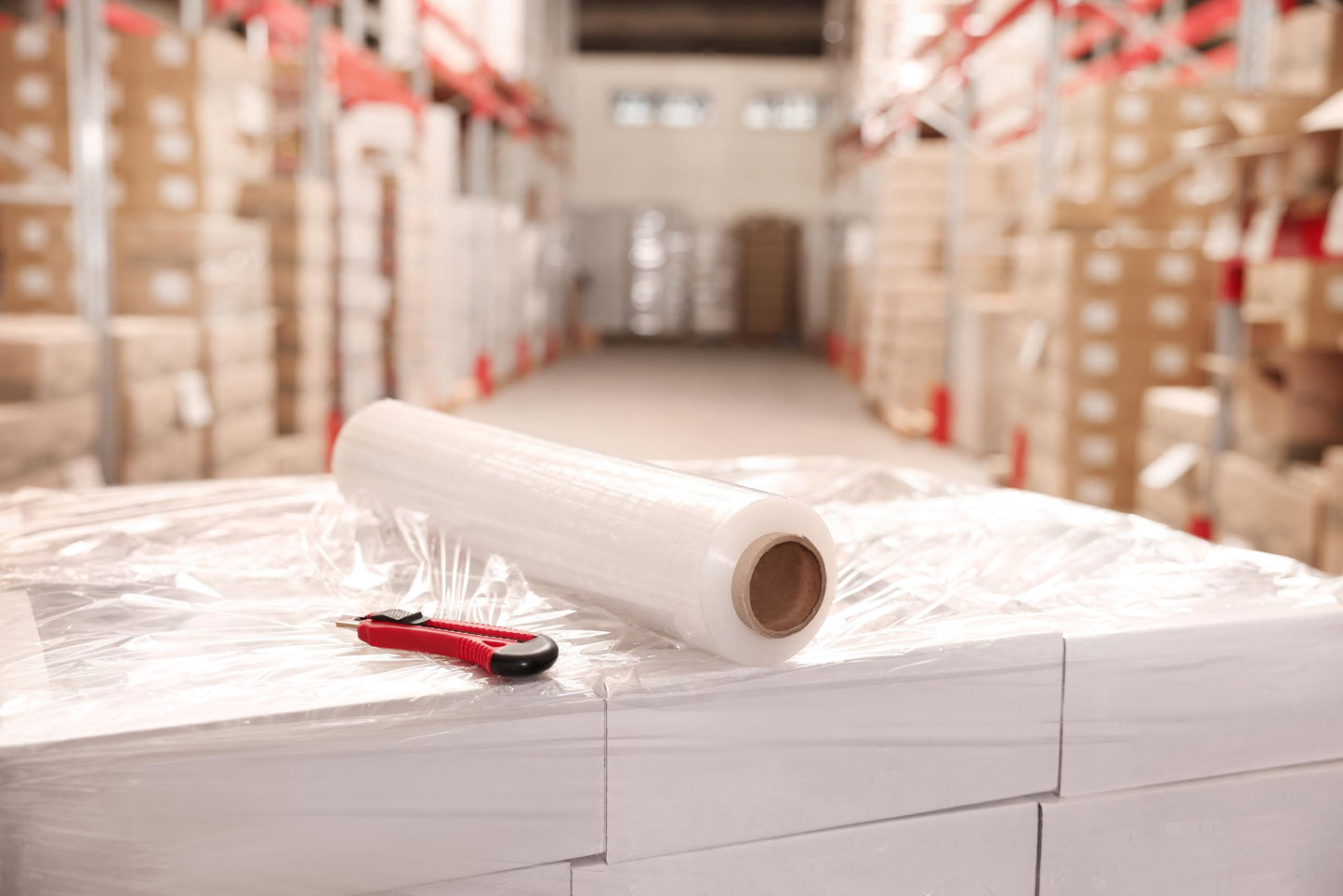 Alliance Stretch Film Machine Bundling - Clear, 18" x 1200ft, 60 Gauge, 48 Roll Pallet, Industrial Heavy Duty Shrink Wrap for Packing, Shipping, Pallet and Moving Supplies