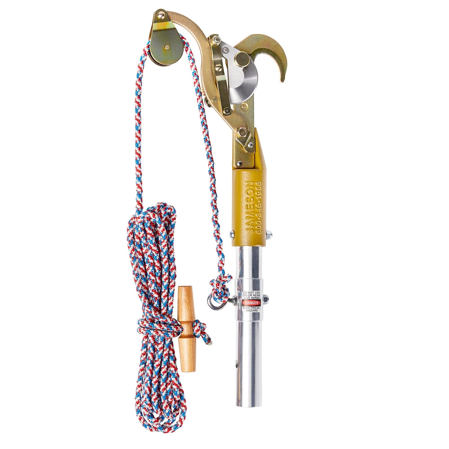Jameson BL-Series Pro-Climber Kit, 8 ft – Includes Fiberglass Extension Poles, Pulley Pruner, Folding Pole Saw, and Limb Raiser – Lightweight and Durable Tree Trimming Tool Set for Professionals