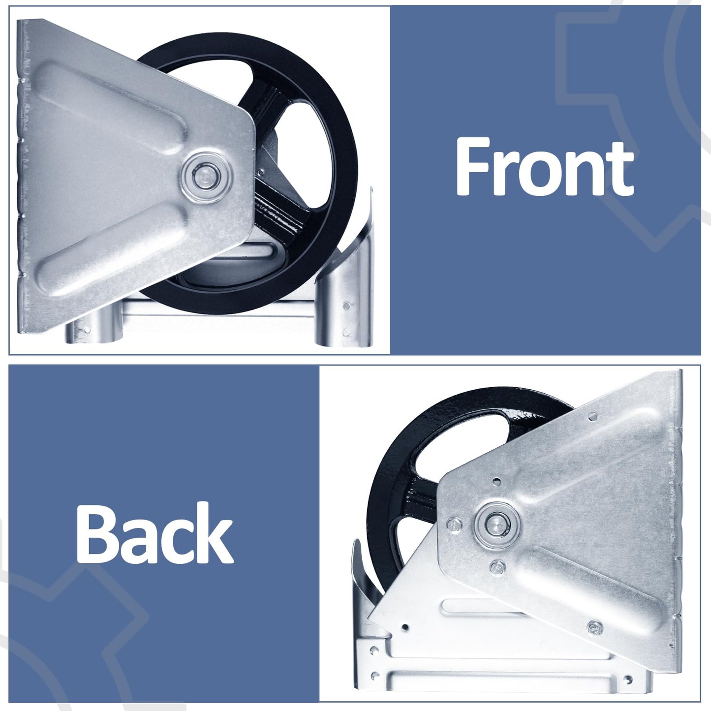 LAJIAOZ Garage Door Chain Hoist - 4:1 Reduced Drive Heavy Duty Hoist for Roll Up Doors and Jackshaft Garage Door Openers