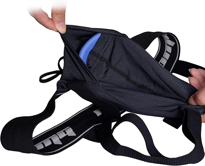 COOLOMG MMA Jock Straps with Cup for Men Adult 4-Straps Athletic Supporters with Groin Cup for BJJ Boxing Muay Thai Wrestling