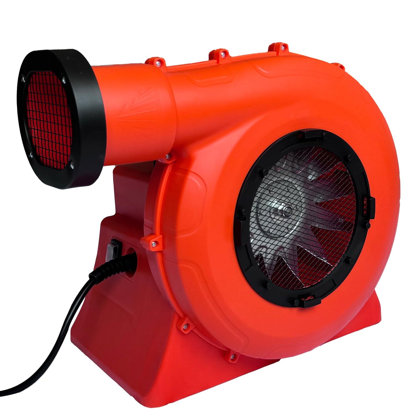 GONFLABLE 1500W 2HP High Power Bounce House Blower, Portable Fan Pump Air Blower Commercial for Large Inflatables, Bubble House, Water Slides, Castle, Jump Slides, Holiday Decorations