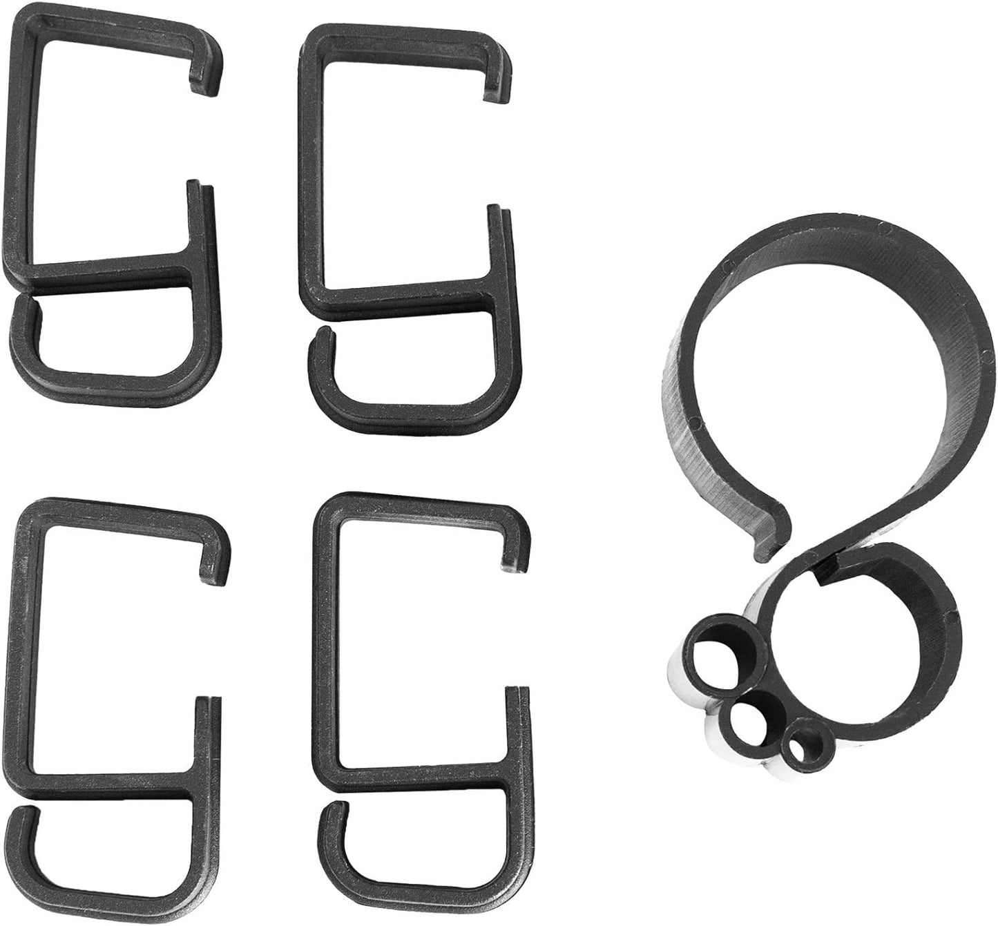 VIVO 1 4 Set PT-SD-WC05C Cable Management Clips for Desk Monitor Stands, Computer Office Workstation Cord Organization