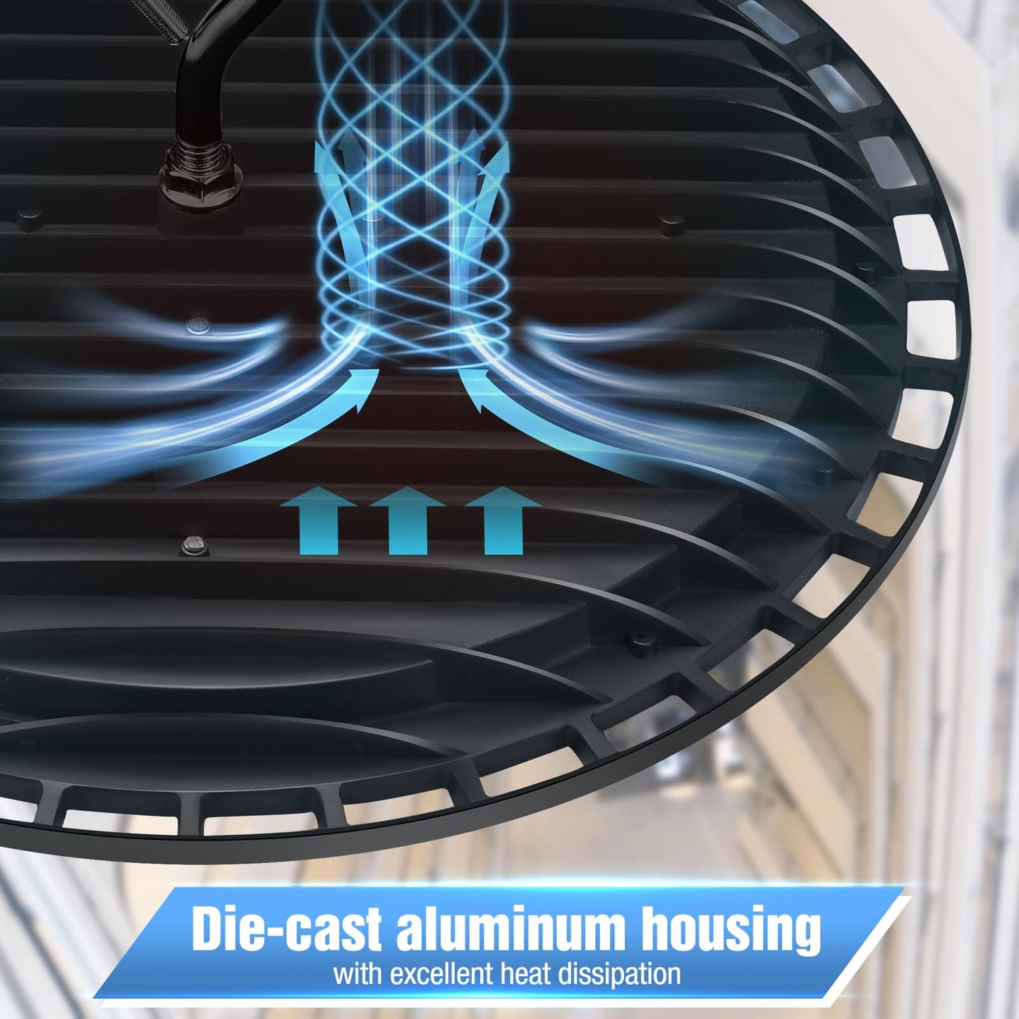 YANYCN 12 Pack 200W UFO LED High Bay Lights,120VAC IP66 Waterproof,30800LM 5000K Daylight, 850W MH/HPS with Plug Commercial Bay Lighting for Barn,Gym,Factory,Warehouse,Shop,Workshop,Gym