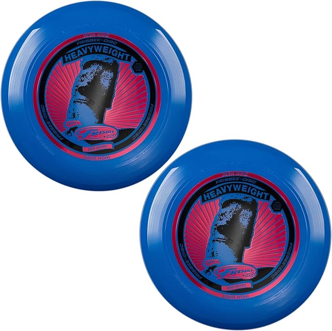 Wham-O Frisbee Heavyweight 200g, 11 Inch Flying Disc, Long Distance, Durable and Stable Sports Disc for Outdoor Activities and Family Fun