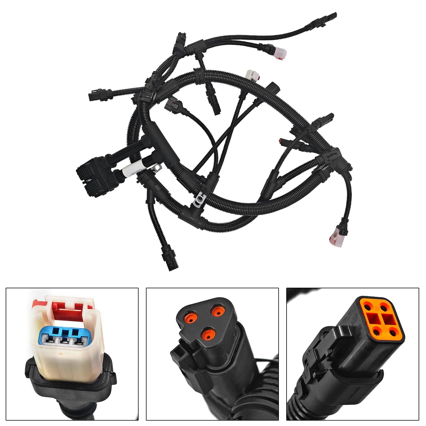 ProXlex 4943176 Wire Harness Compatible with Cummins ISC QSC8.3 ISLe QSL Diesel Engine Electronic Control Module Harness Replaces# 3976494