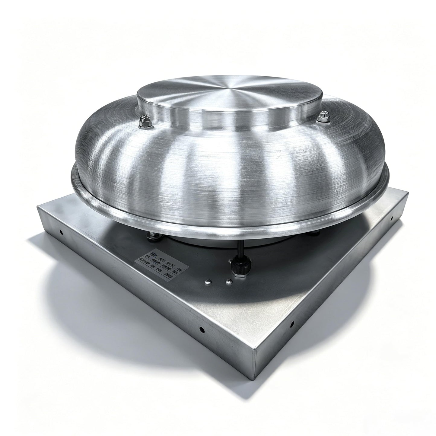 Hakazeni Roof Exhaust Fan,1500CFM Aluminum Roof Mounted Fan, Weatherproof Low Noise Roof Vent Fan for Attic Garage Kitchen Warehouse Commercial Residential