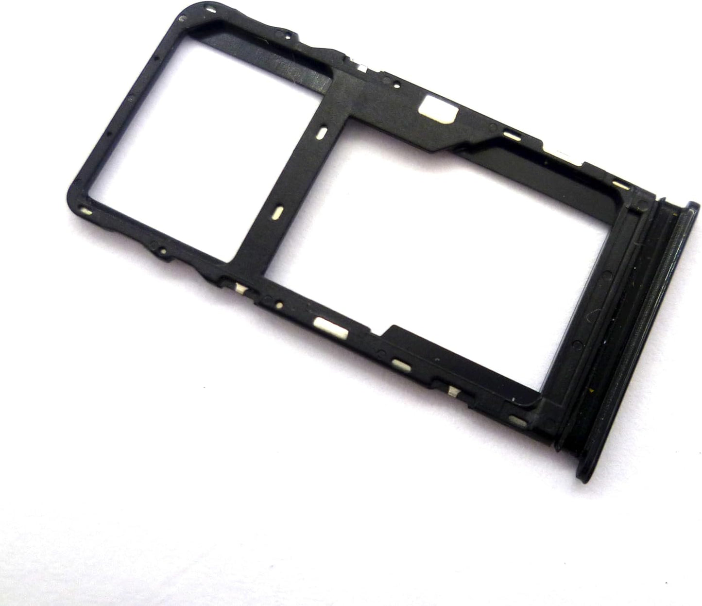 10 5G T790S Sim Card Holder Slot MicroSD Tray Replacement Compatible with TCL UW Verizon (Black)