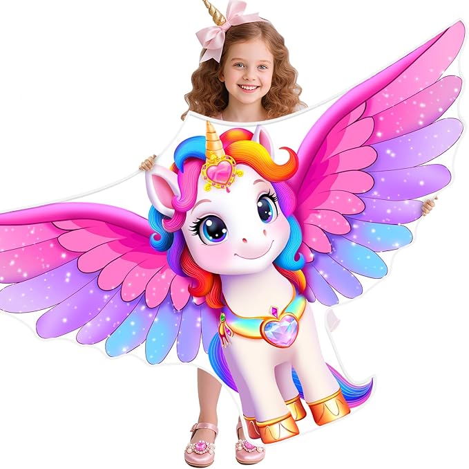 Butterfly Kites for Kids & Adults, Easy to Fly Design with Long Tail for Stability, for Kids Ages 4-8 & Beginners, Beach & Park Use | Family Outdoor Fun