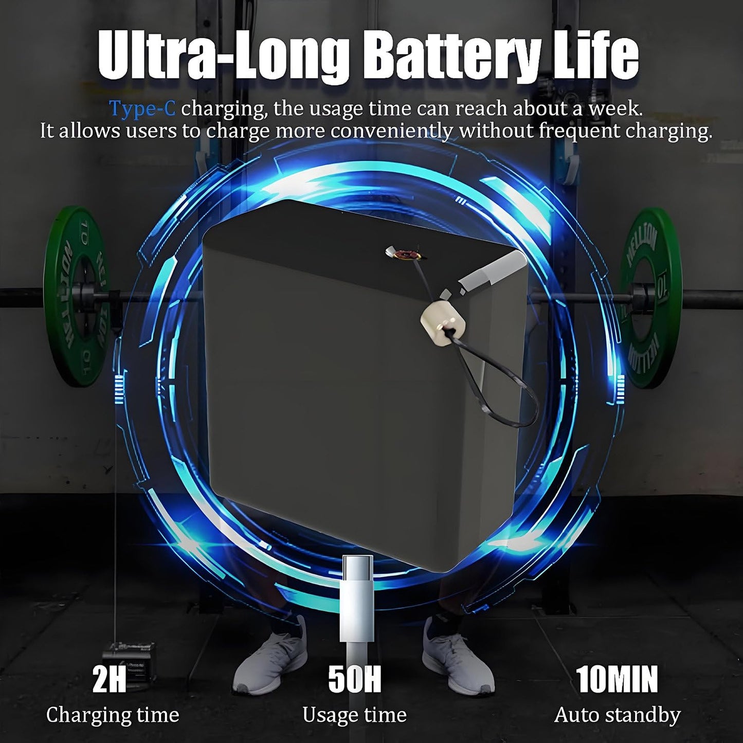 Speed&Strength Linear Encoder Cube,Velocity Based Training Device for Strength Training,App Real-Time,Voice Tips,Vertical Jump Measurement Fat Burning (B )