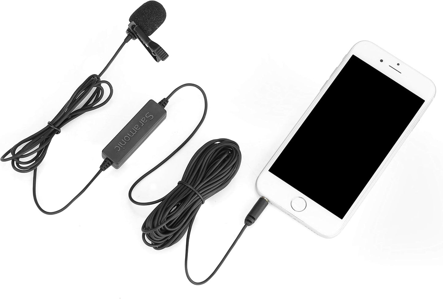 Saramonic LavMicro Omnidirectional Lavalier Microphone for DSLRs, Mirrorless, Video Cameras, Smartphones, Tablets