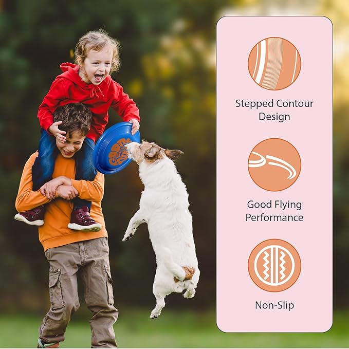 Wham-O Frisbee Fastback Flying Disc, 9.35 Inch Dog-Friendly Lightweight Sports Disc Toy for Outdoor Beach Backyard Games,Team Sports and Family Fun - 100g