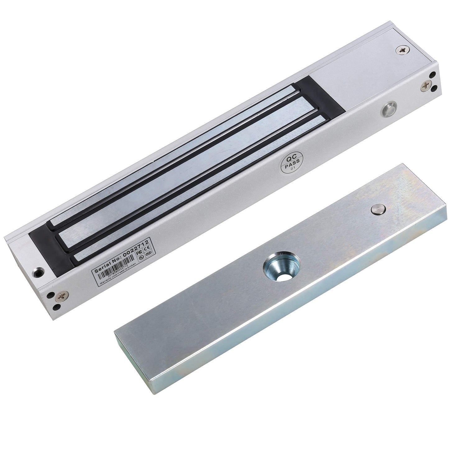 UHPPOTE Access Control Outswinging 600lb Electric Magnetic Door Lock Kit System with RF Remote Control