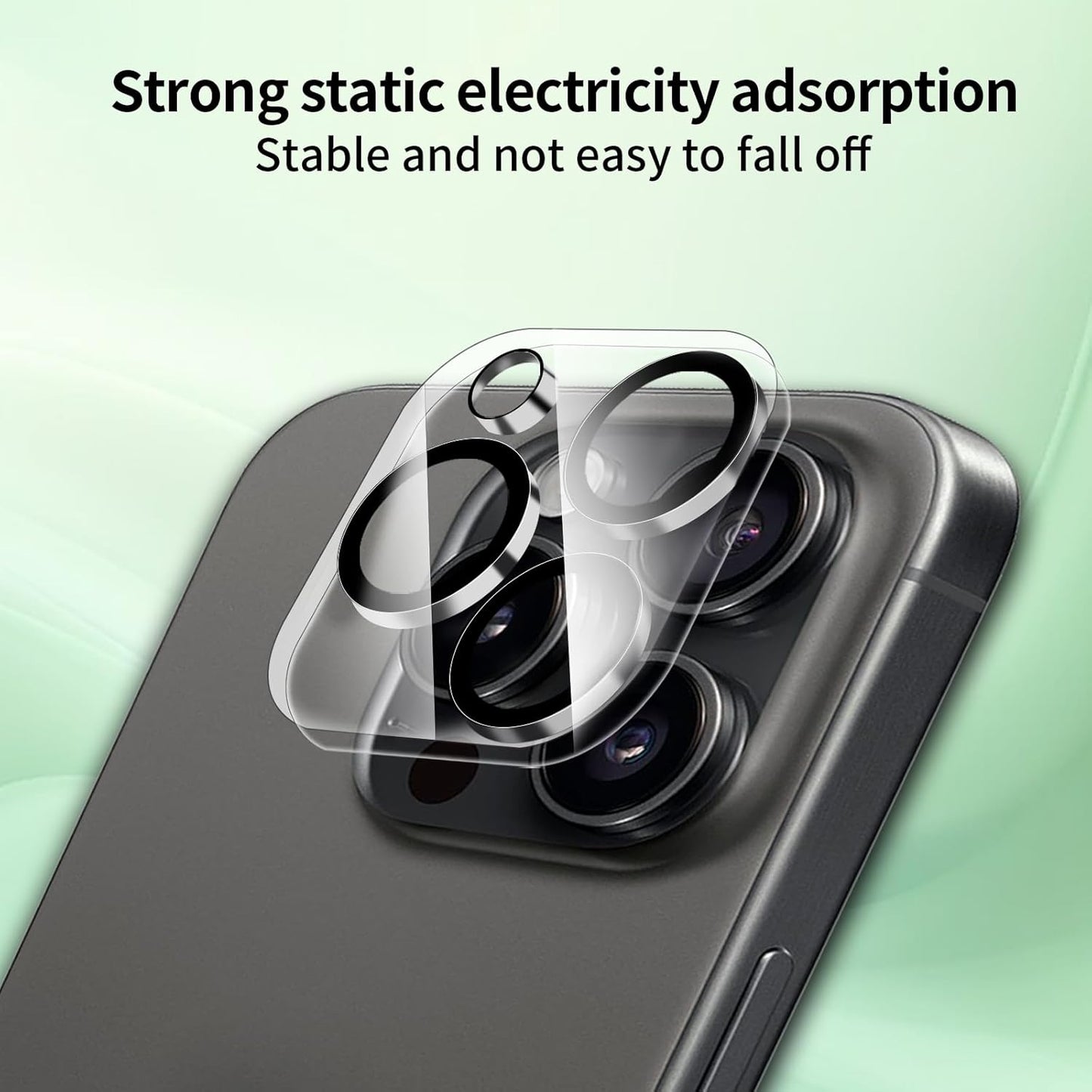 3 Pack 16 9H BLEUM CADE Camera Lens Protector for iPhone Pro Max, Full Coverage, Anti-Scratch, Hardness Tempered Glass
