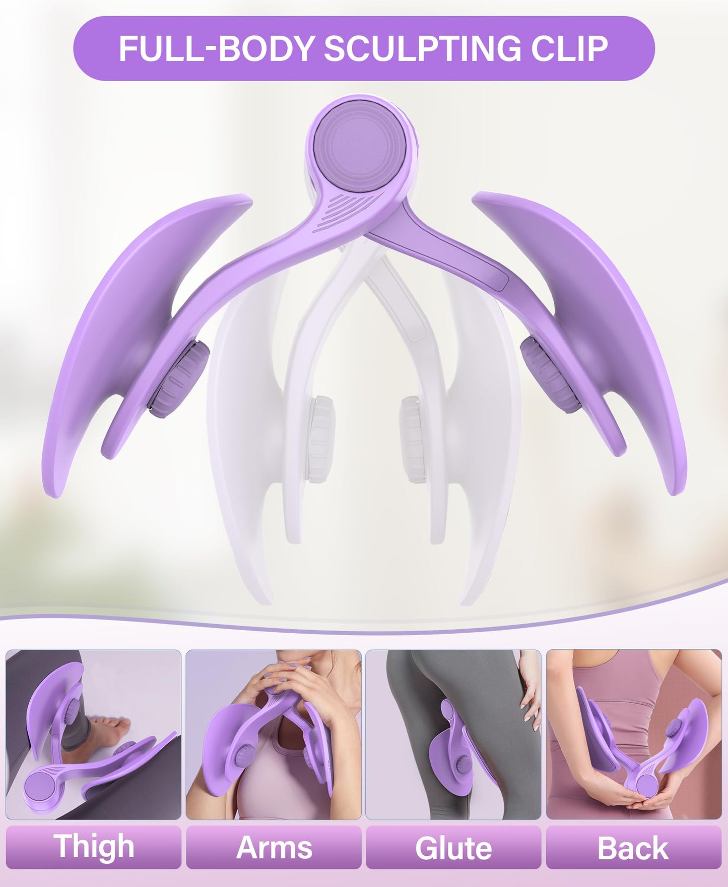 Kegel Exerciser, Pelvic Floor Muscle Exercise Devices for Women, Inner Thigh Exerciser Leg Workout Equipment Thigh Trainer for Male Hip Trimmer Inner Thigh Toner Workout