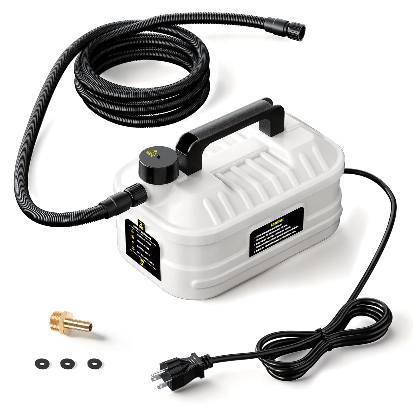 Touri Steam Generator for Wood Bending, 1.3-Gallon Capacity, 12.3 ft Hose, Steam Source for Steam Boxes, Portable and Practical
