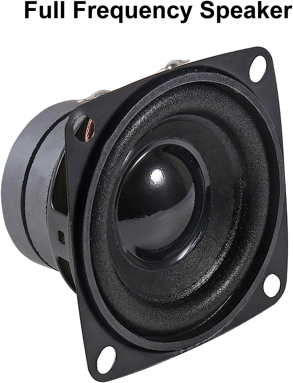 ALMOCN 2PCS 2" 8Ohm 10W DIY Small Full Range Audio Speaker Stereo Woofer Loudspeaker for Arduino and DIY Speaker