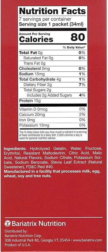 PROTIFIT - High Protein Liquid Fruit Drink Concentrate Mix, 15g Protein, Fat Free, Low Carb, Low Calorie, Ideal Protein Compatible, 7 Servings Per Box (Pomegranate)