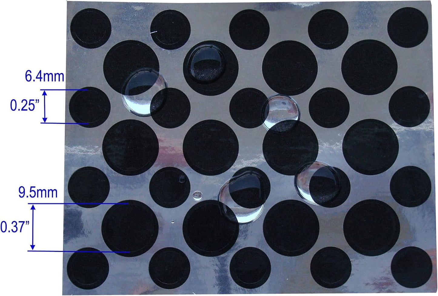 SICODA 10 Covers,1 20 0.25 inches 15 0.37 inches Sheets Original Webcam Dots Sheet of Stickers at Diameter, Stickers at