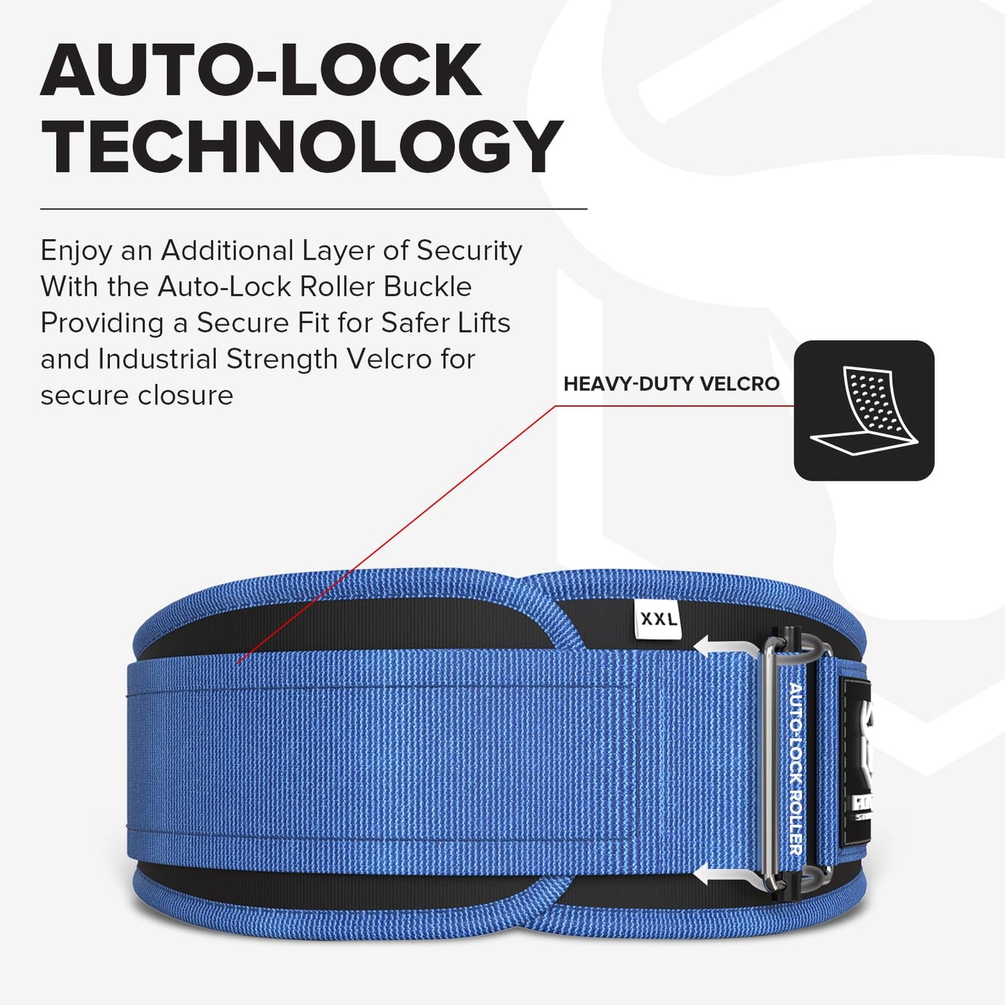 Weight Lifting Belt for Men and Women,Performance Auto-Locking Weightlifting Belt for Cross Training, Functional Fitness,Squats and Deadlift Contoured Weight Belts (Medium, Navy Blue)