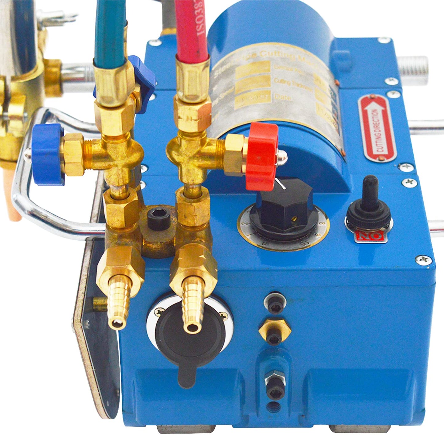 PreAsion Electromagnetic Gas Pipe Cutting Machine Torch Burner Beveler 110V CG2-11C Pipeline Gas Cutting Machine Cutting Tube Thickness 0.2’-4’