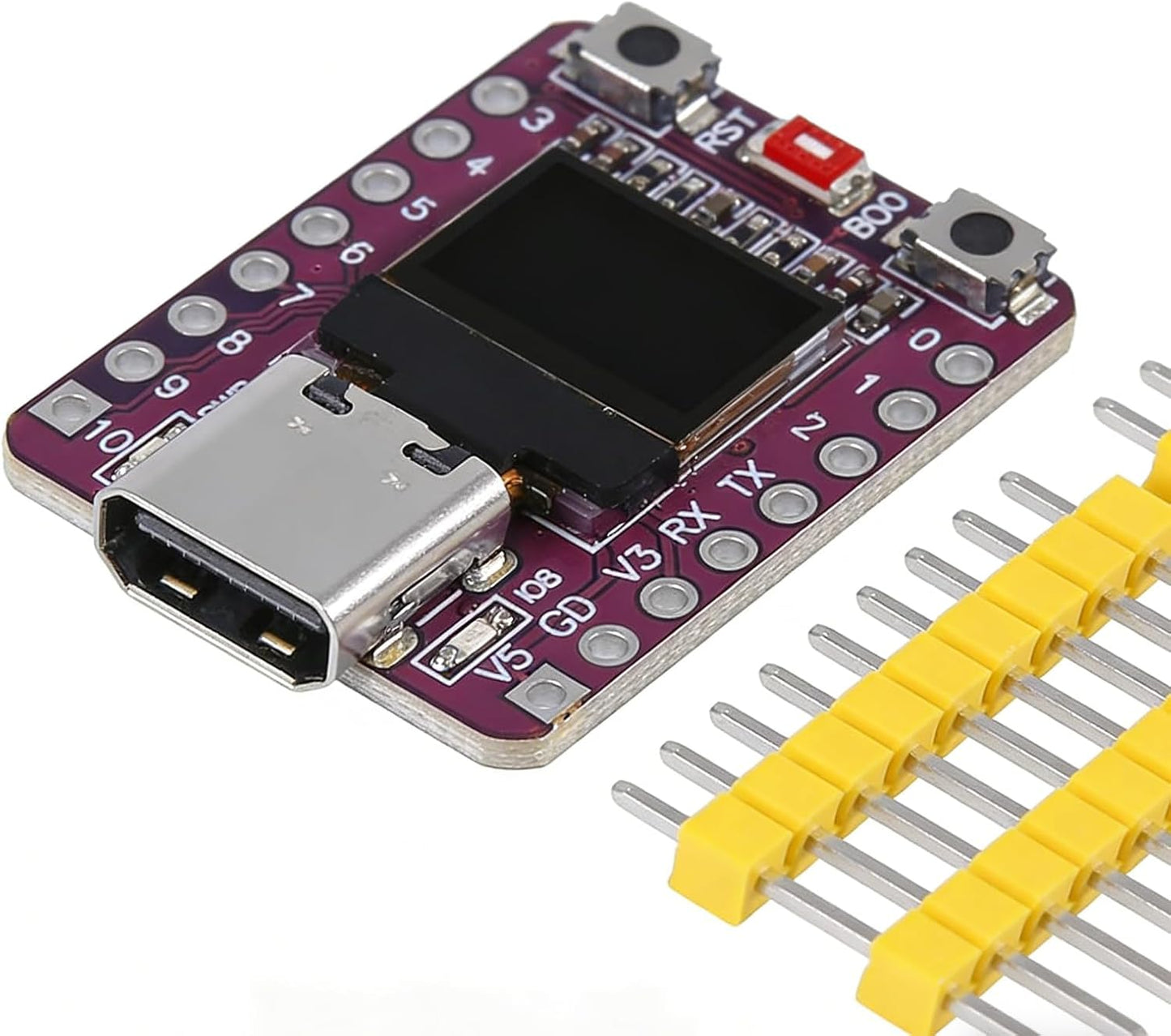 FBHDZVV ESP32 C3 0.42 0.42 ESP32 32 in OLED Development Board Supermini WiFi Bluetooth Type-C USB ESP