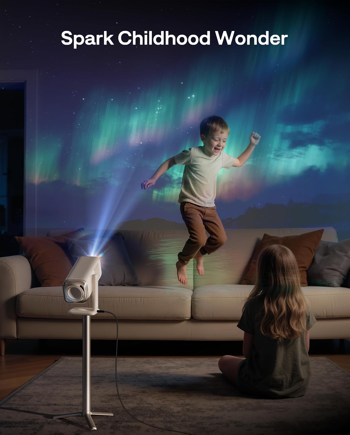 Aurzen air/D1 5X Immersive AuroraBeam Lens for Boom air Smart Projector, Star Projector Accessory, Magnetic Snap-On