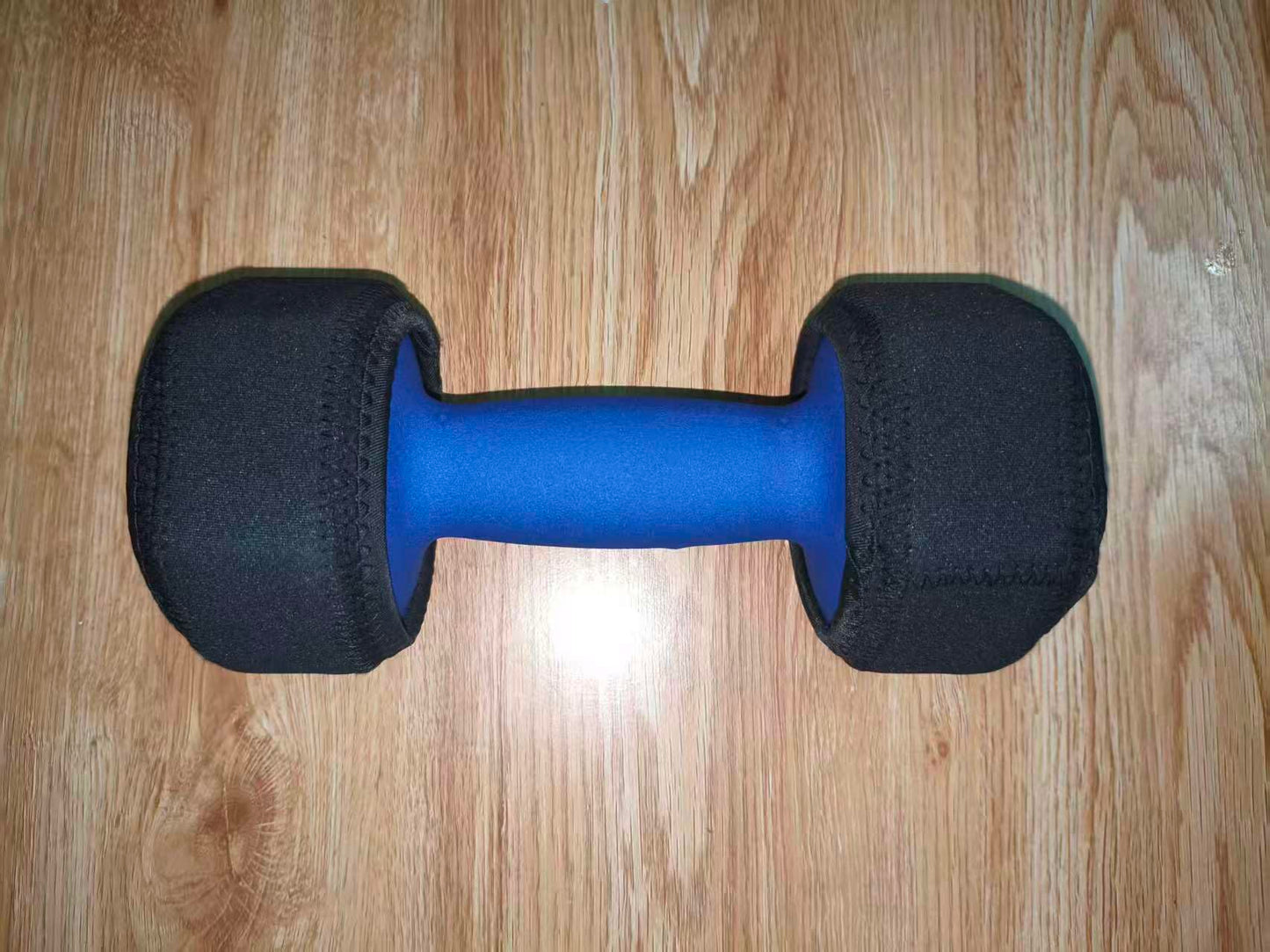 Durable Neoprene Dumbbell Head Covers 4 Pack Protect Your Floors and Weights Compatible with 3.93 Inch Coated Dumbbells 7 10 15 20 lbs