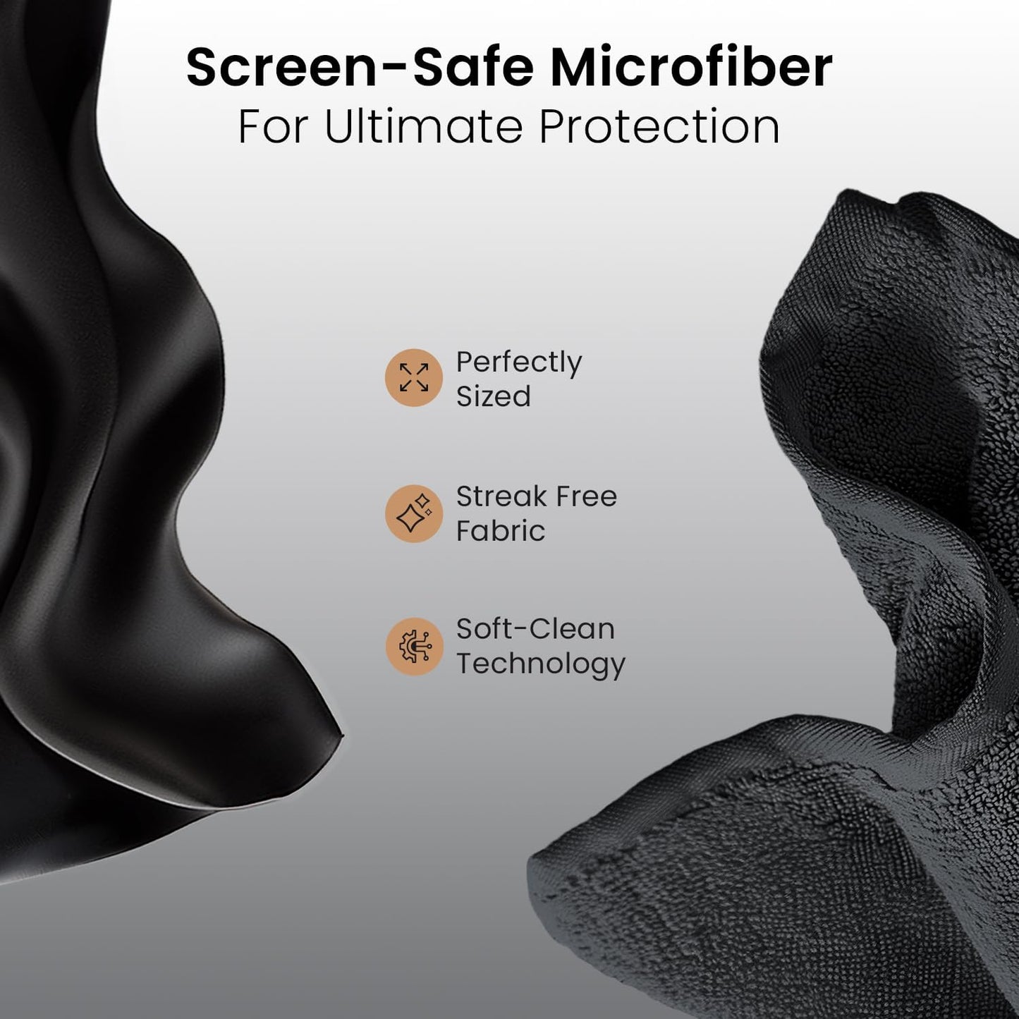 EVEO 2 (2oz) Screen Cleaner Spray and Wipe - TV screen cleaner spray and Microfiber cloths, Computer Screen Cleaner, TV