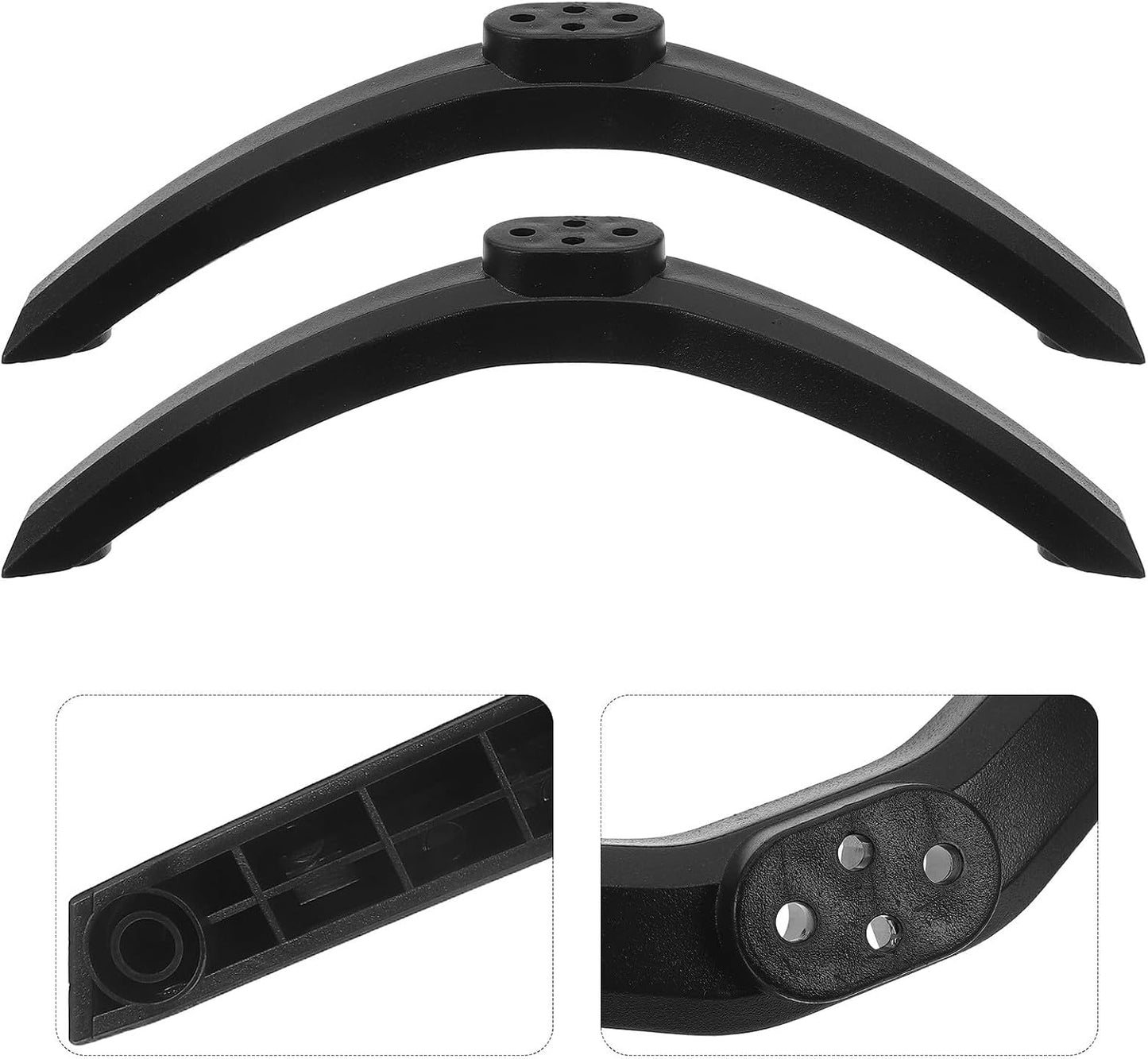 FUOYLOO 50-inch Replacement Tv Stand Bracket with Screws for LED Televisions Tabletop Tv Base Support for Home