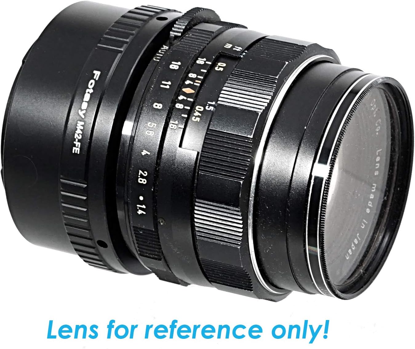 Fotasy M42 42mm a7 a7R a7s a9 a7c 1 a6600 a6500 a6400 a6300 a6100 a6000 a5100 a5000 a3500 ZV-E10 Copper Adjustable Lens