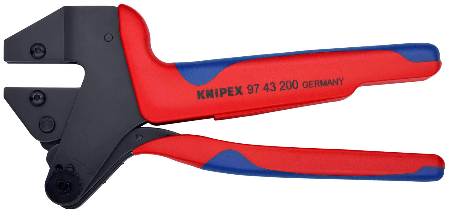 KNIPEX Tools 97 43 200 A Crimp System Pliers for Exchangeable Crimp Profiles