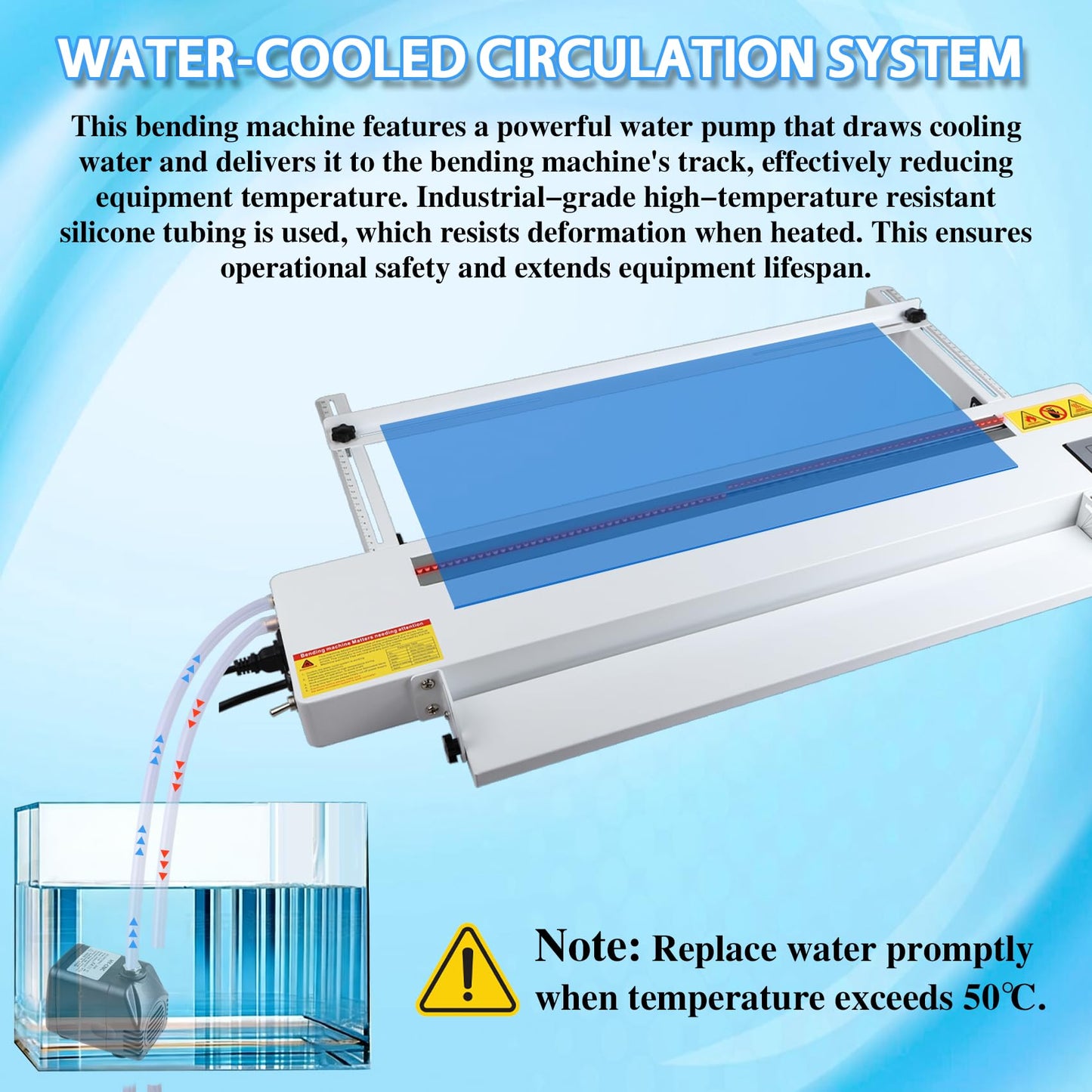 Digital Acrylic Plastic Bender, 24inch Acrylic Bending Machine with Adjustable Length&Angle, Acrylic PVC Plastic Bender with Spare Heating Wire, 60cm Acrylic Strip Bender Heater, 0-100℃, 110V