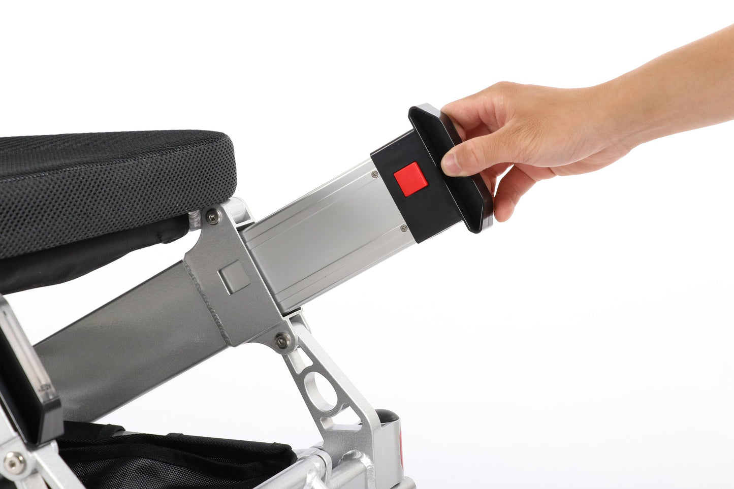 Porto Mobility Ranger Maestro Reclining Lightweight High-End Folding Electric Wheelchair, Weatherproof, Dual Batteries, Dual Posi-Traction Motors, All Terrain Power Wheelchair