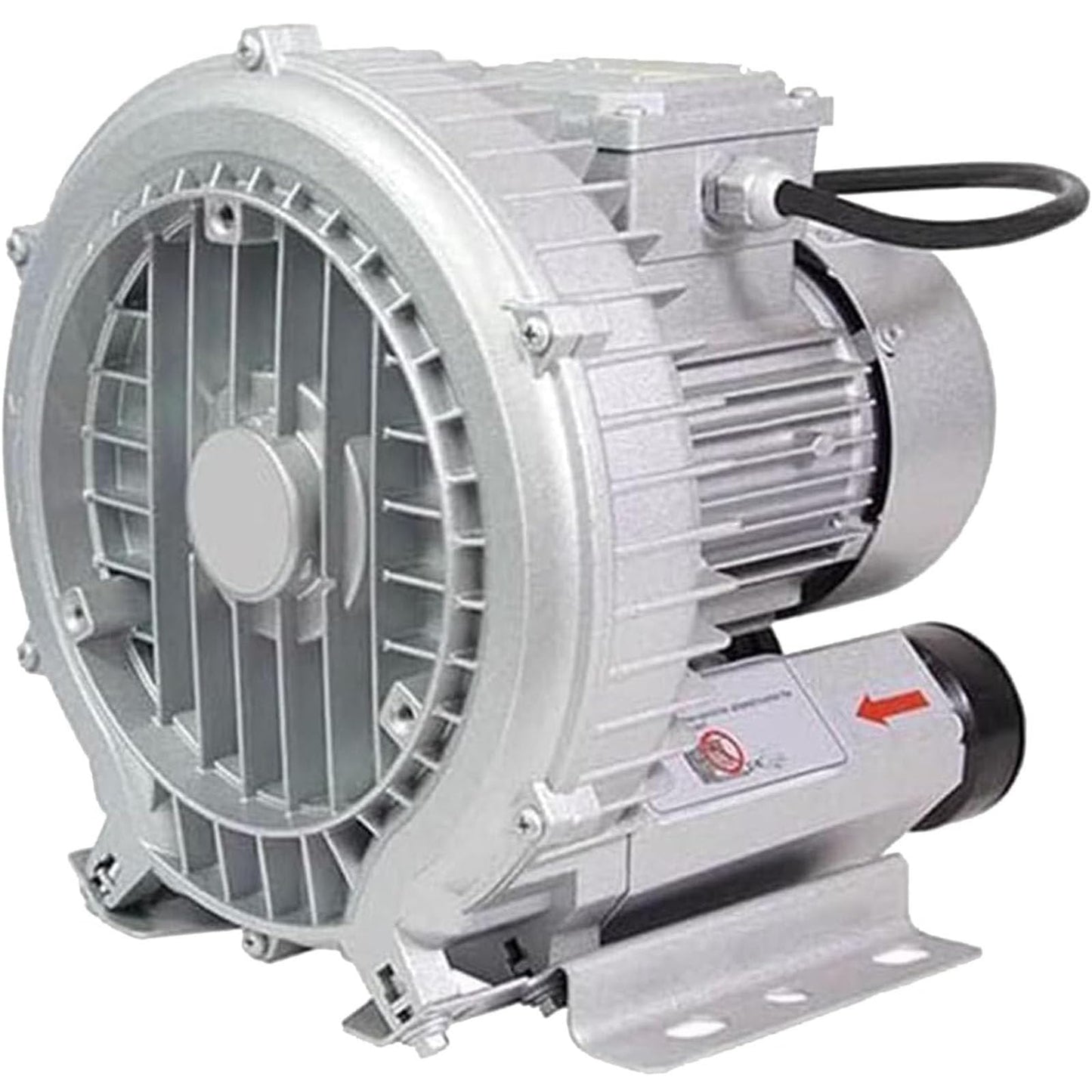 HTIANMM Regenerative Blower High-Pressure Vortex Ring Blower 110V 60Hz Single Phase 0.16-2.01HP for Sewage Aeration Aquarium Fish Pond,350W/0.47HP
