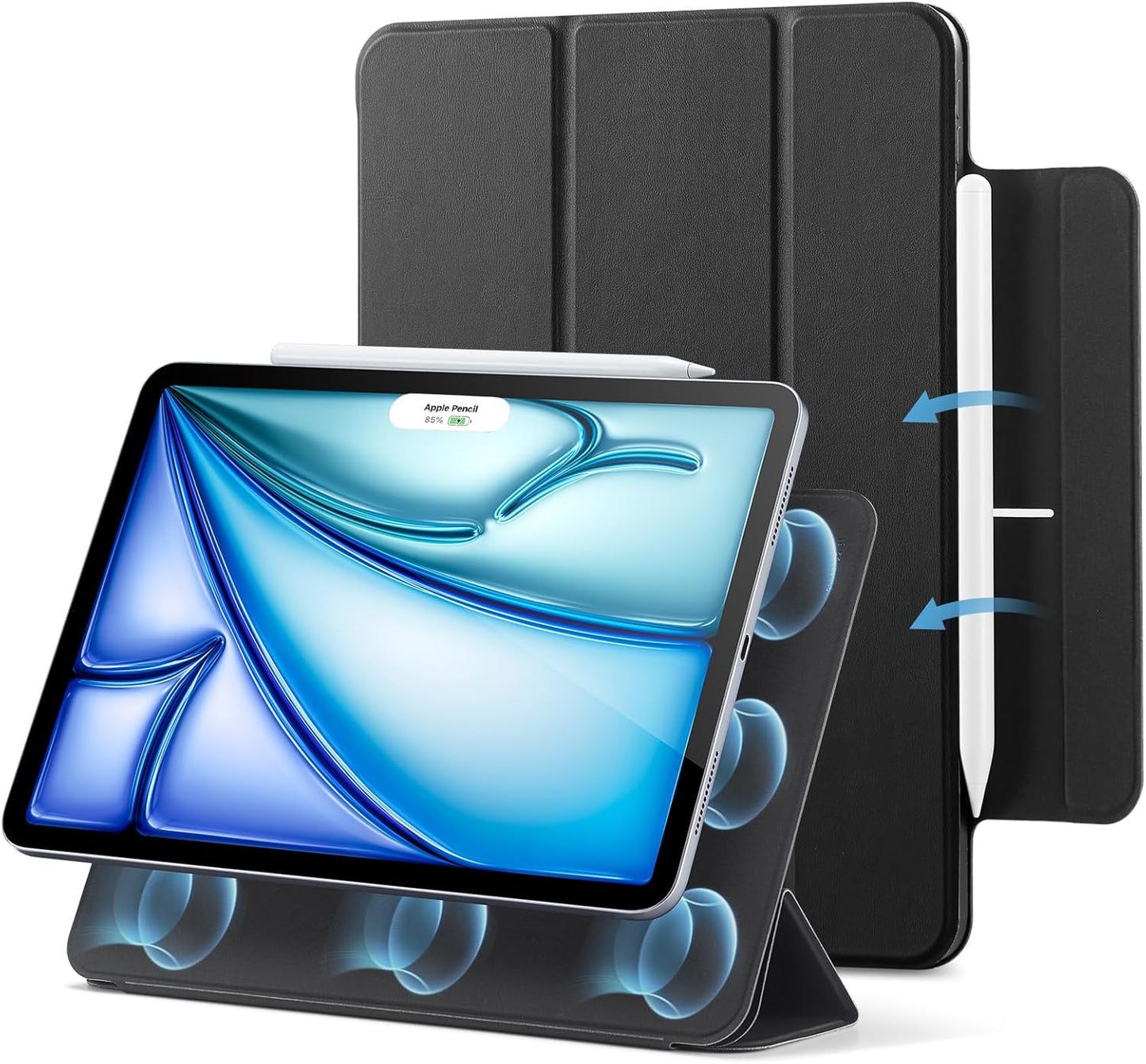 ESR 11 Inch M4/M3/M2 (2026/2025/2024), 5th/4th (2022/2020), for iPad Air Case iPad Air Gen Powerful Magnetic